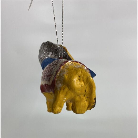 Penny McAllister Circus Lion Christmas Ornament Folk Art W/Box - Picture 9 of 10